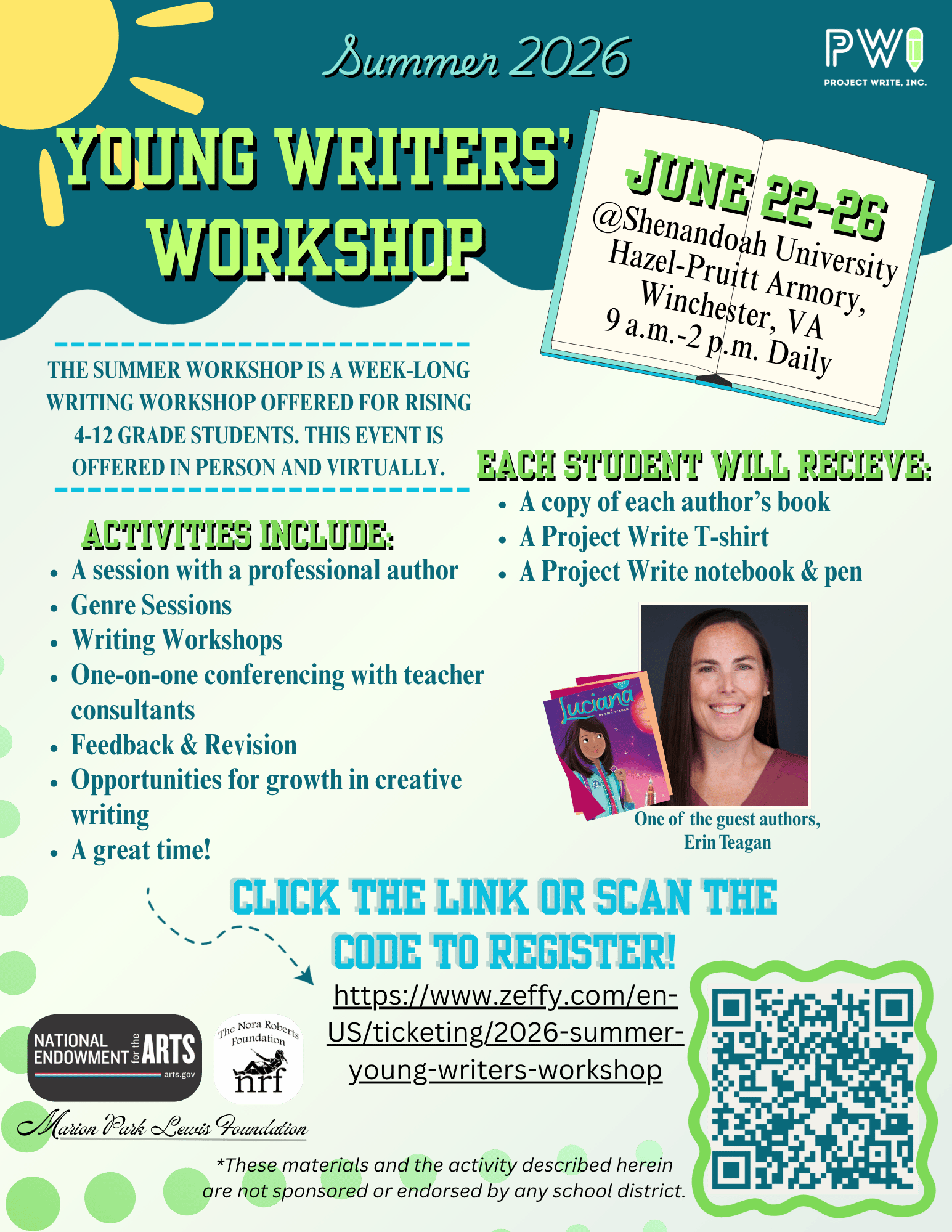 Project Write – Building writers from the ground up